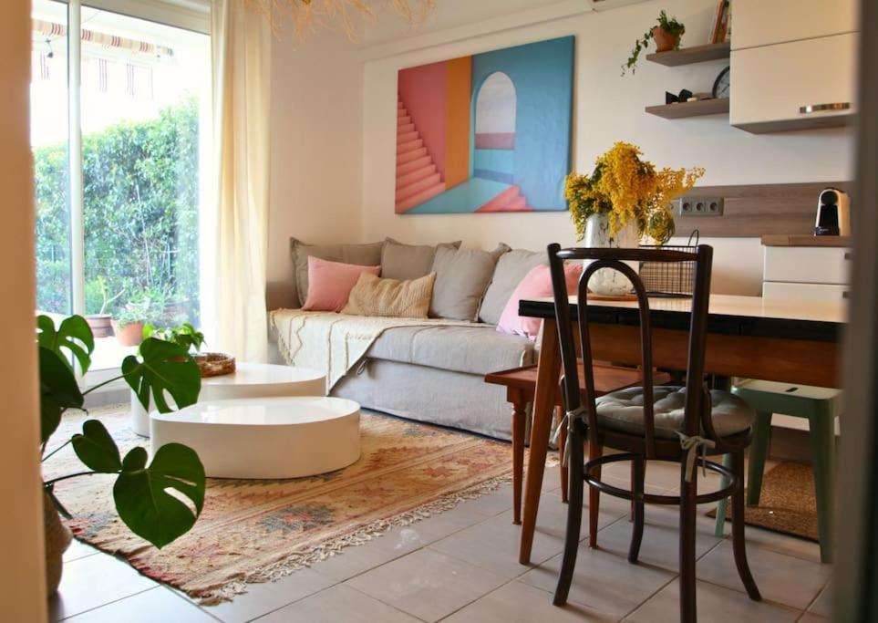 Cosy Appartement Entre Vignes Et Garrigue Avec Piscine Peret Екстер'єр фото